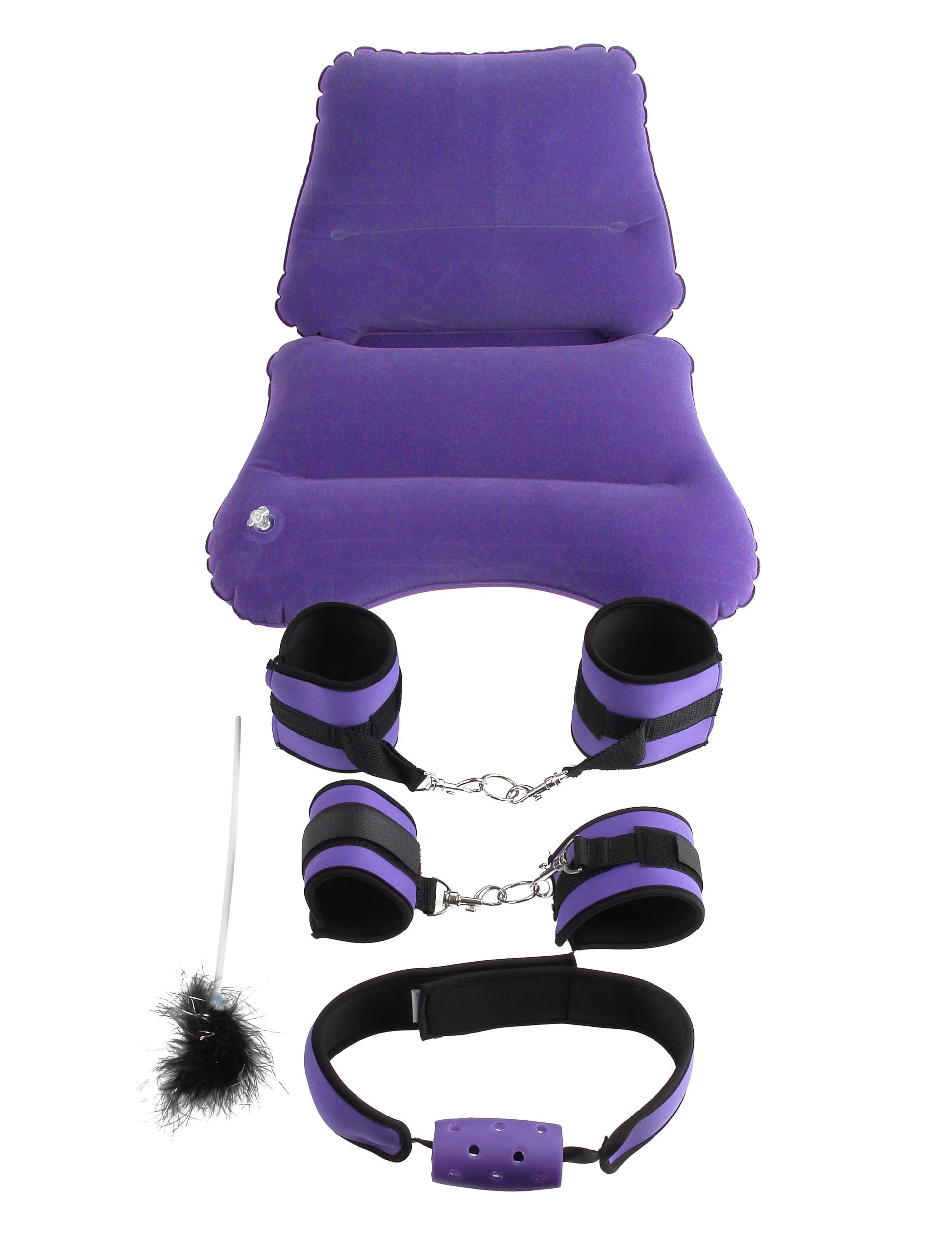 Pipedream Fetish Fantasy Series 7-Piece Purple Pleasure Bondage Set