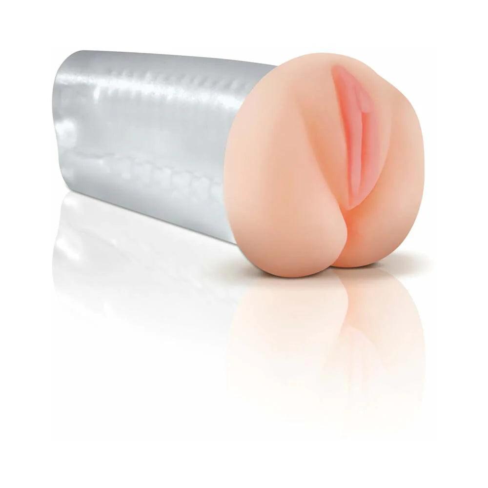 PDX Deluxe See-Thru Vaginal Stroker - Buy At Luxury Toy X - Free 3-Day Shipping