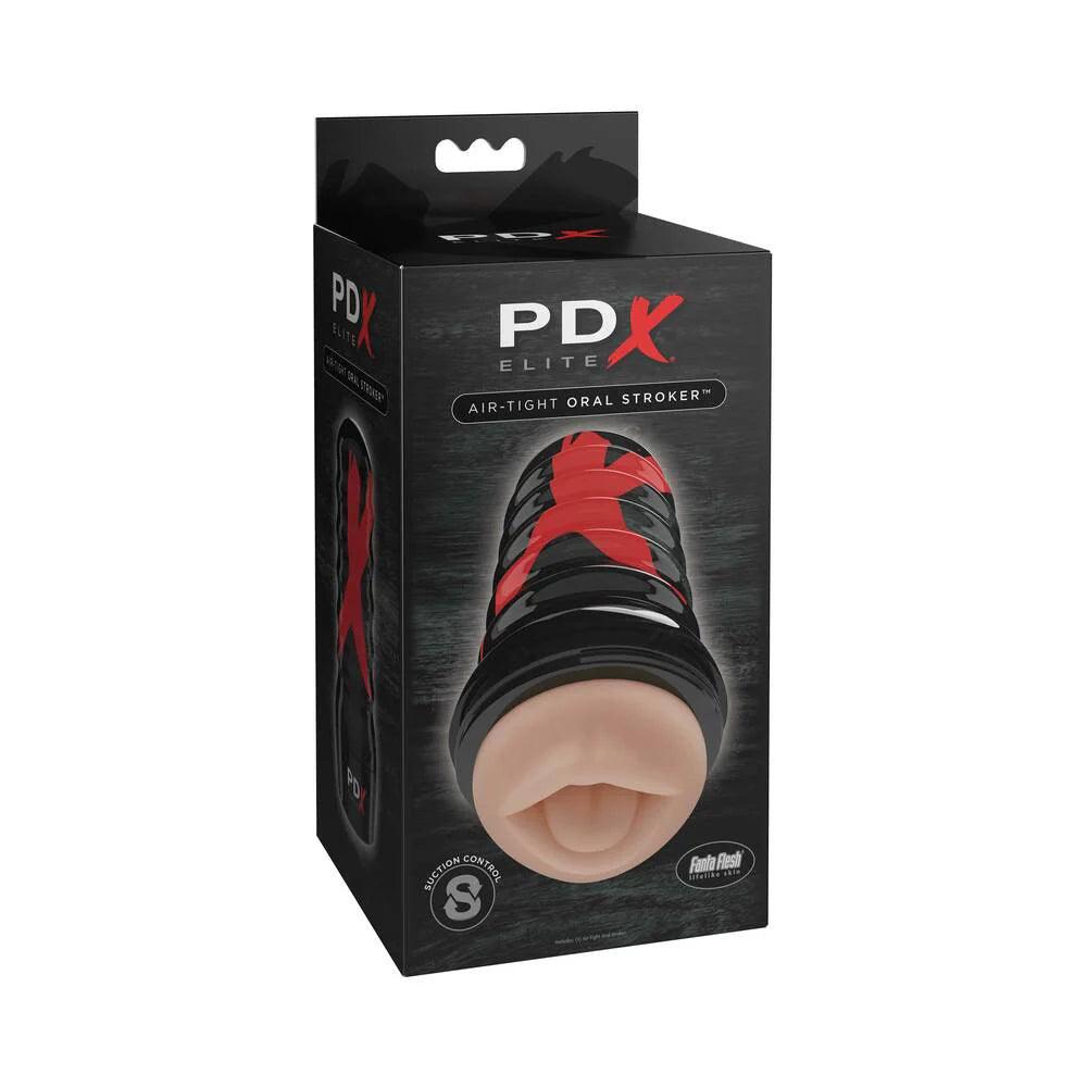 PDX Elite Air Tight Oral Masturbator - Buy At Luxury Toy X - Free 3-Day Shipping