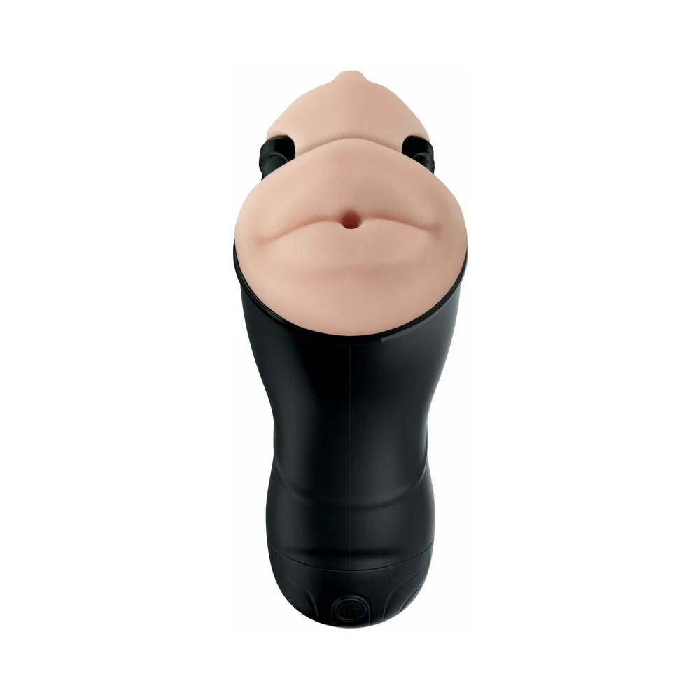 PDX Elite Double Penetration Vibrating Dual Entry Stroker - Buy At Luxury Toy X - Free 3-Day Shipping