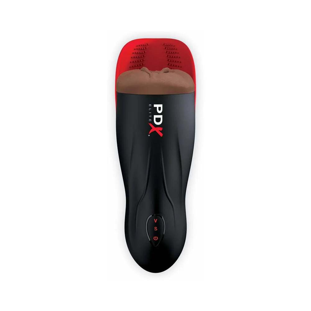 PDX Elite Fuck-O-Matic 2 Rechargeable Vibrating Suction Stroker with Silicone Pulsation Cradle - Buy At Luxury Toy X - Free 3-Day Shipping