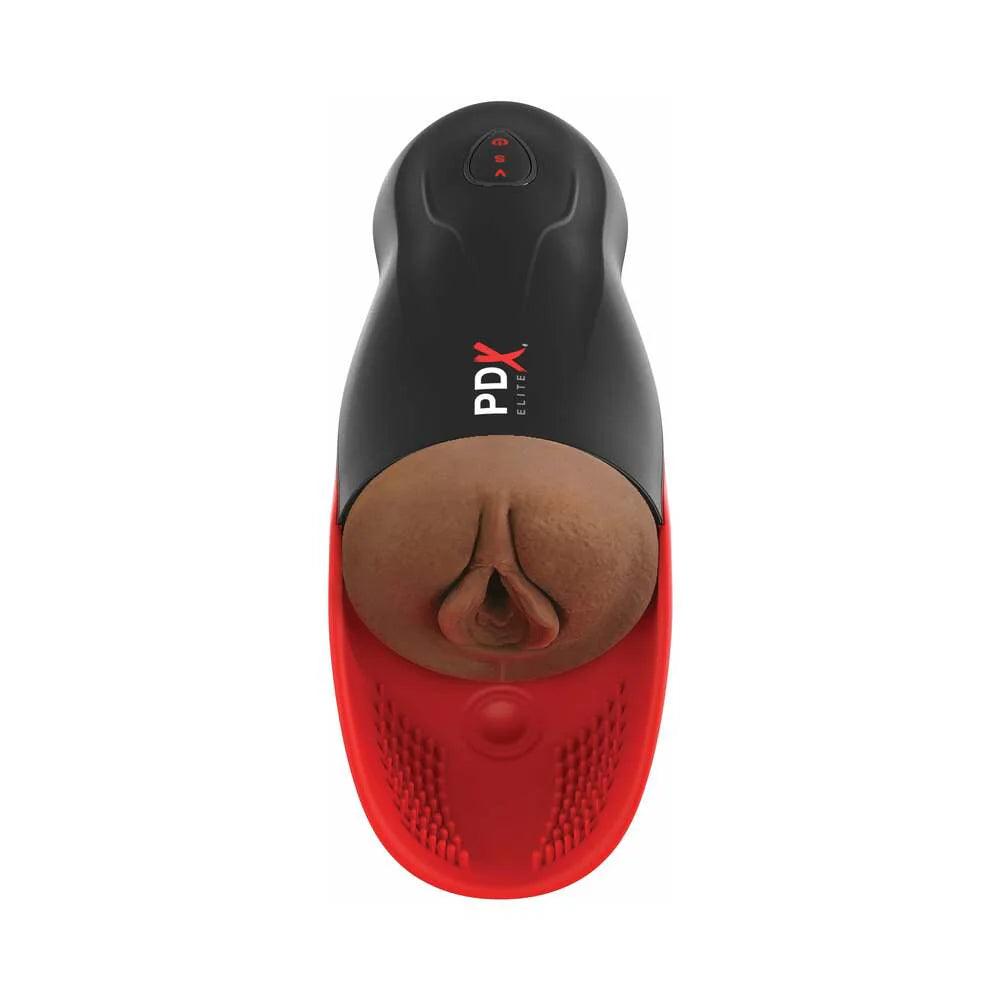 PDX Elite Fuck-O-Matic 2 Rechargeable Vibrating Suction Stroker with Silicone Pulsation Cradle - Buy At Luxury Toy X - Free 3-Day Shipping