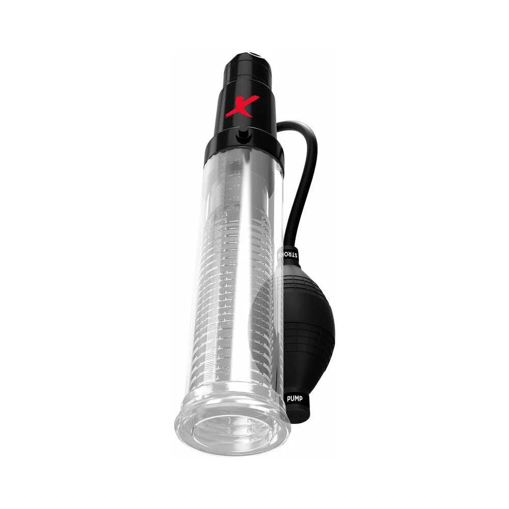 PDX Elite Suck-N-Pump Vibrating Penis Pump & Stroker - Buy At Luxury Toy X - Free 3-Day Shipping