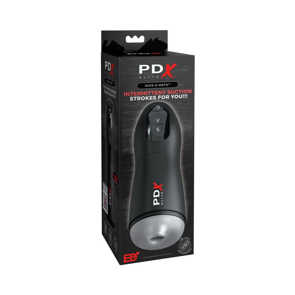 PDX Elite Suck-O-Matic Rechargeable Masturbator - Buy At Luxury Toy X - Free 3-Day Shipping