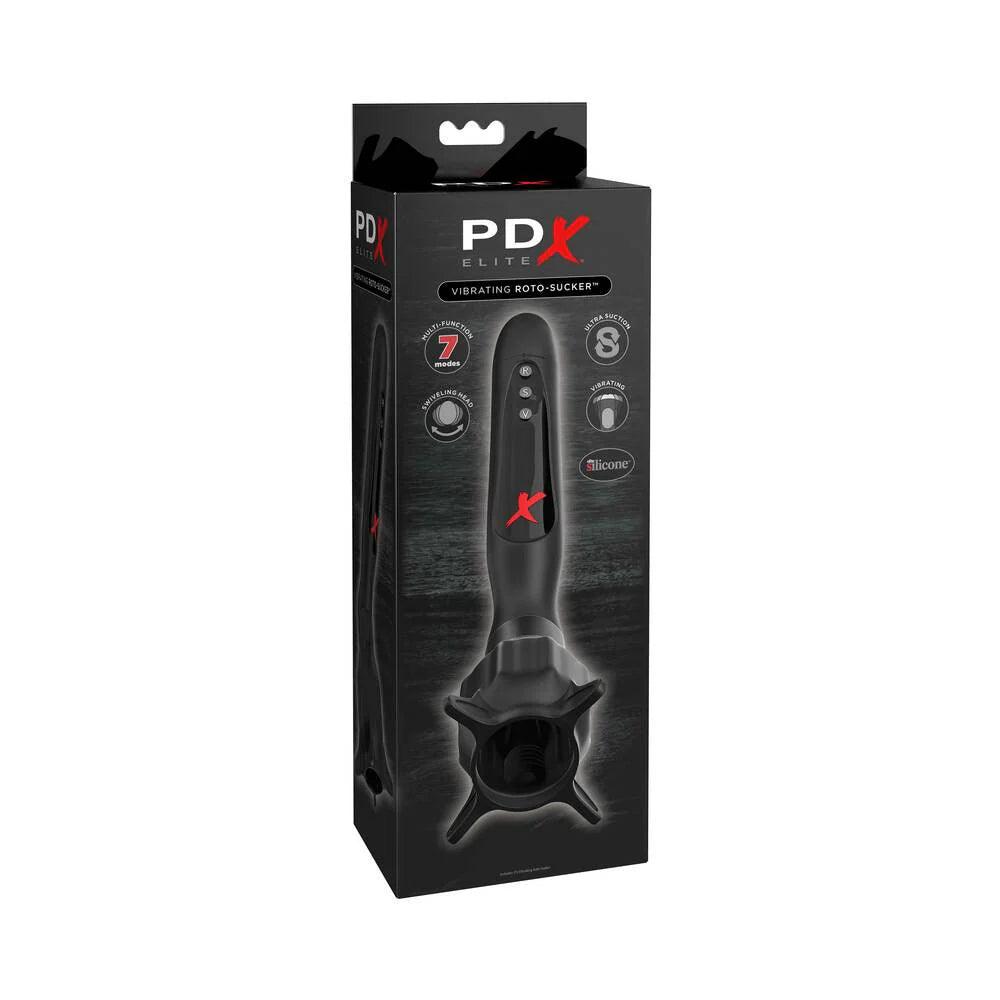 PDX Elite Vibrating Roto-Sucker Swiveling Suction Masturbator - Buy At Luxury Toy X - Free 3-Day Shipping