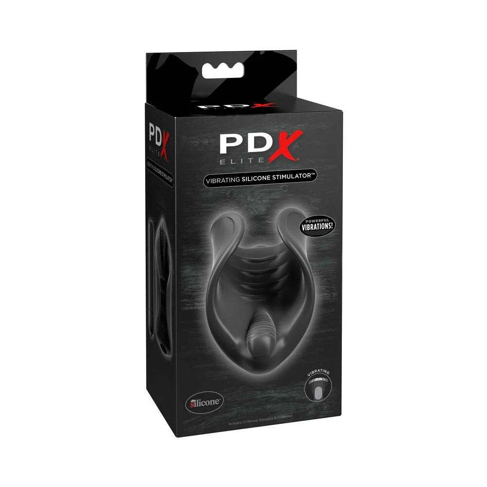 PDX Elite Vibrating Silicone Stimulator Stroker - Buy At Luxury Toy X - Free 3-Day Shipping