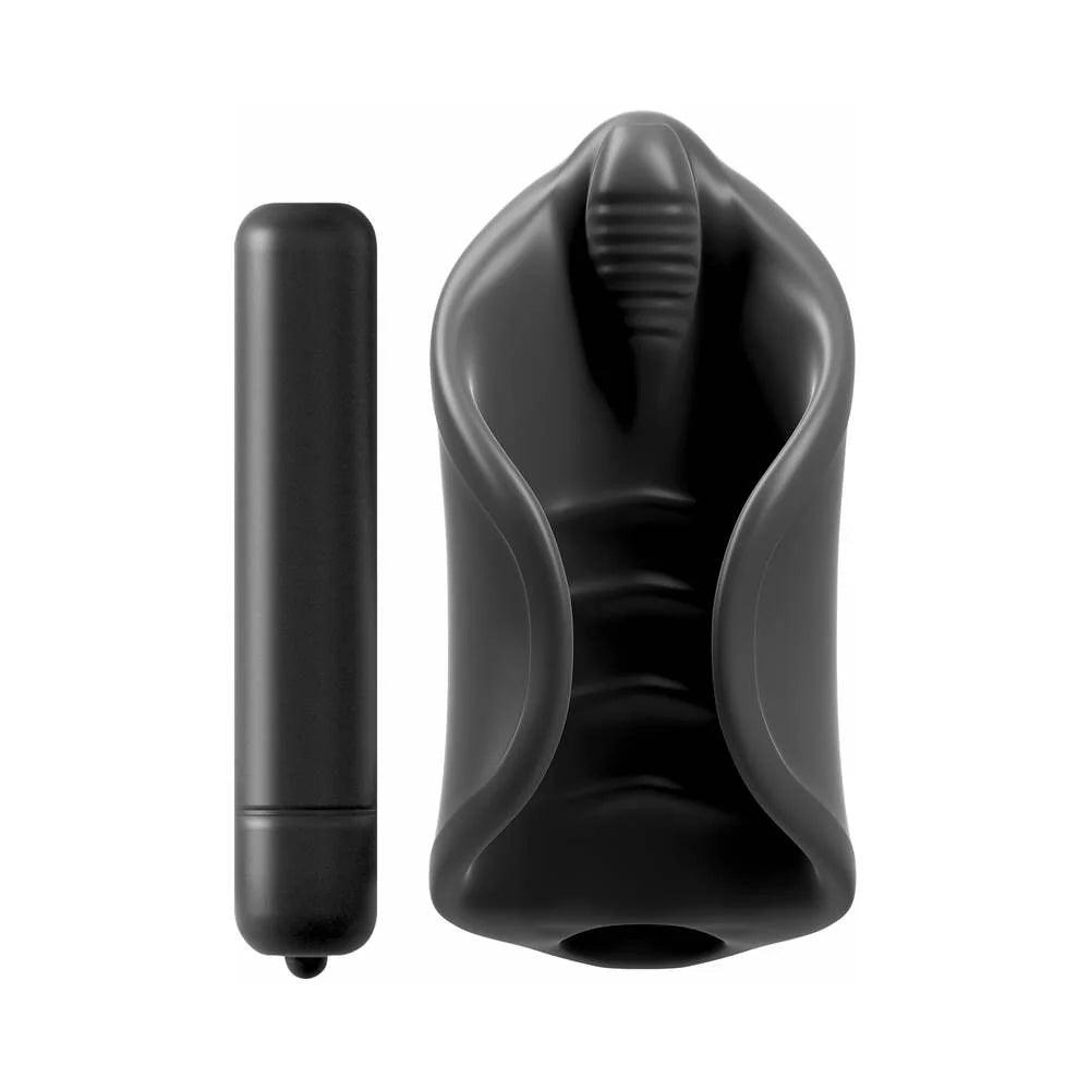 PDX Elite Vibrating Silicone Stimulator Stroker - Buy At Luxury Toy X - Free 3-Day Shipping