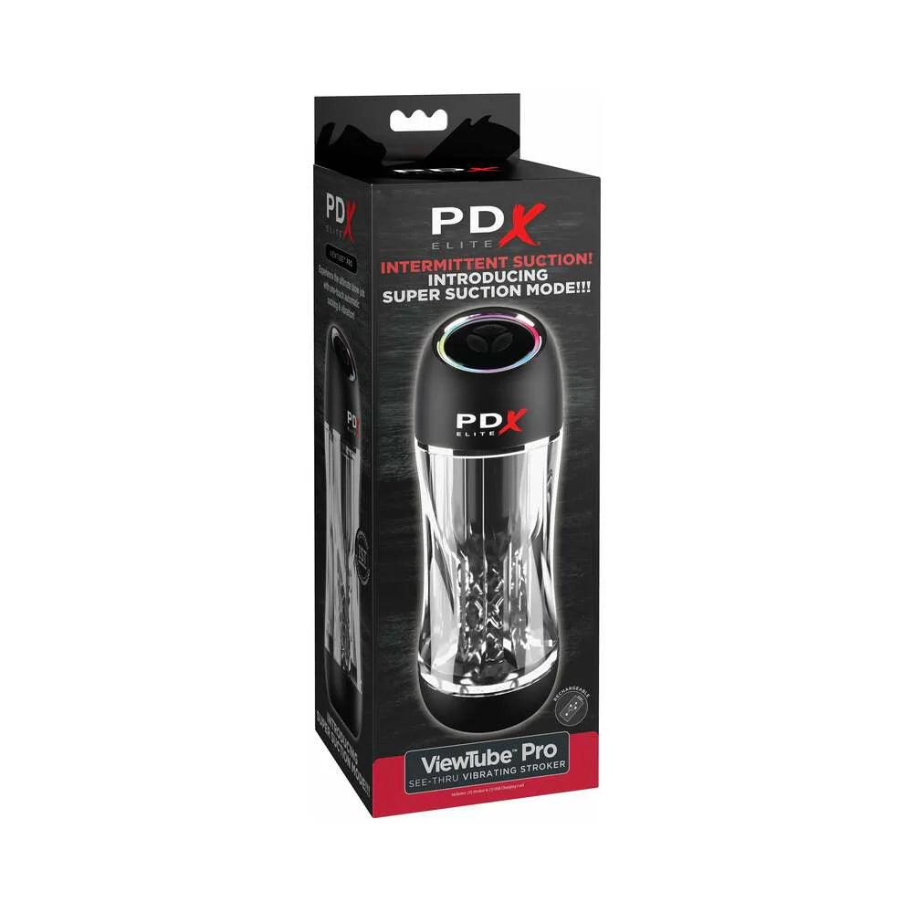 PDX Elite ViewTube Pro Rechargeable Stroker - Buy At Luxury Toy X - Free 3-Day Shipping