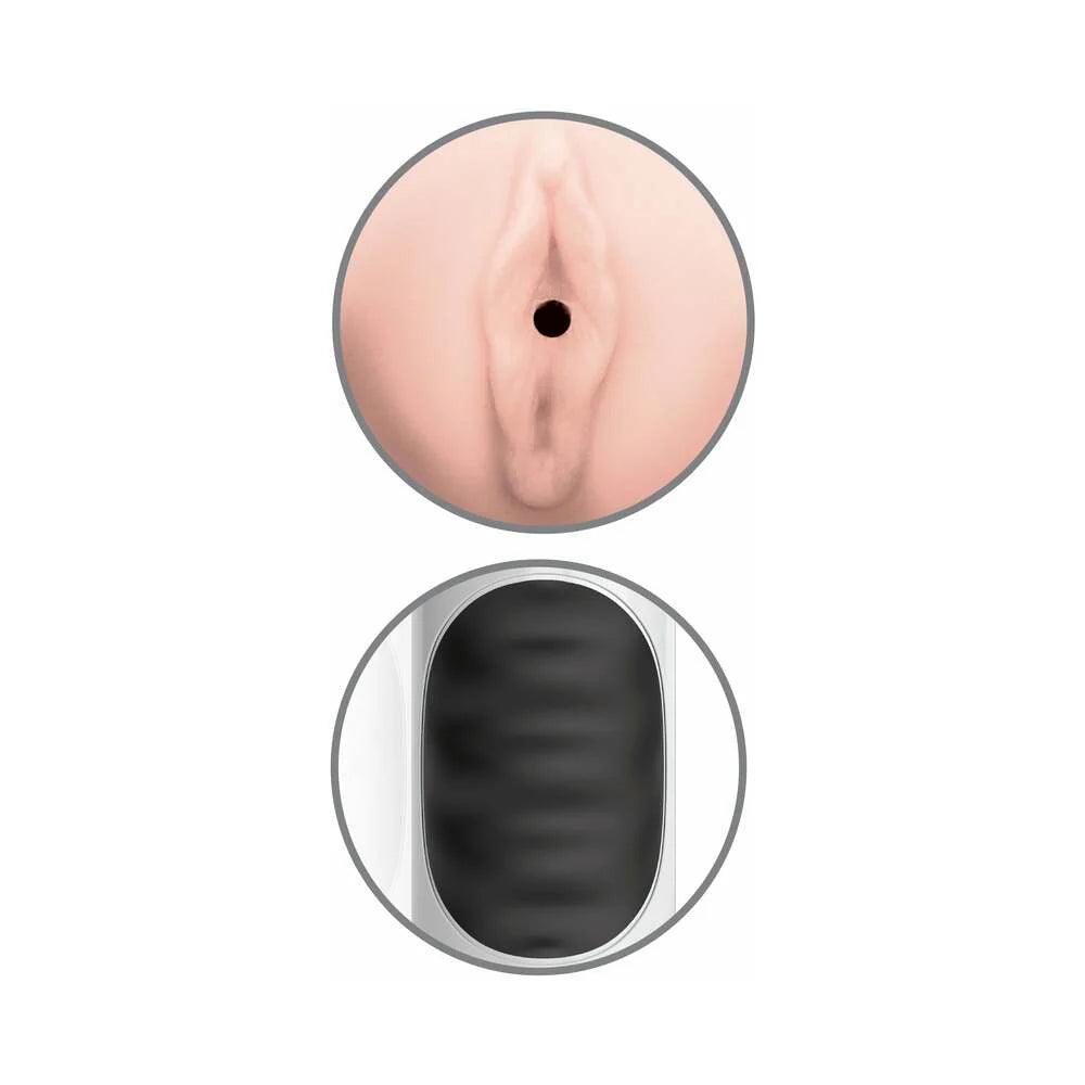 PDX Mega Grip Pussy Stroker Squeezable Vibrating Masturbator - Buy At Luxury Toy X - Free 3-Day Shipping