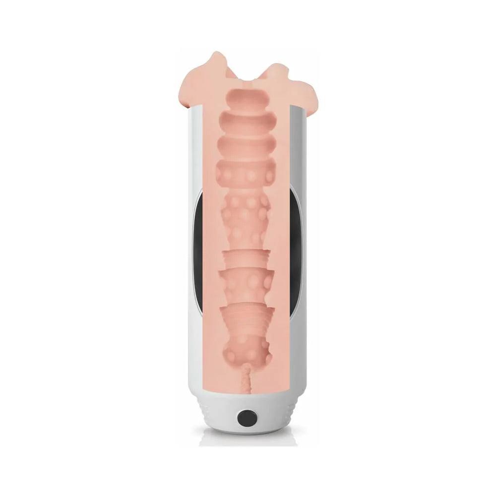 PDX Mega Grip Pussy Stroker Squeezable Vibrating Masturbator - Buy At Luxury Toy X - Free 3-Day Shipping