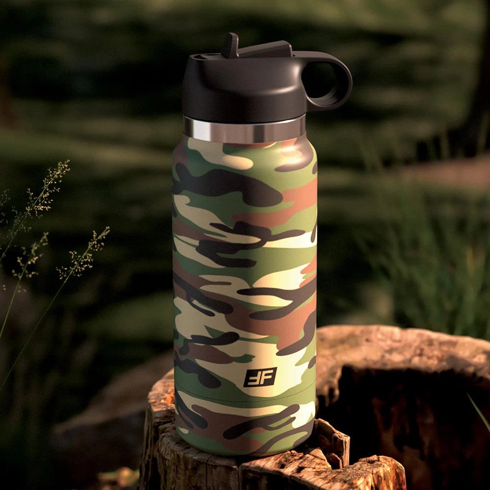 PDX Plus Fap Flask Happy Camper Discreet Stroker Camo Frosted - Buy At Luxury Toy X - Free 3-Day Shipping