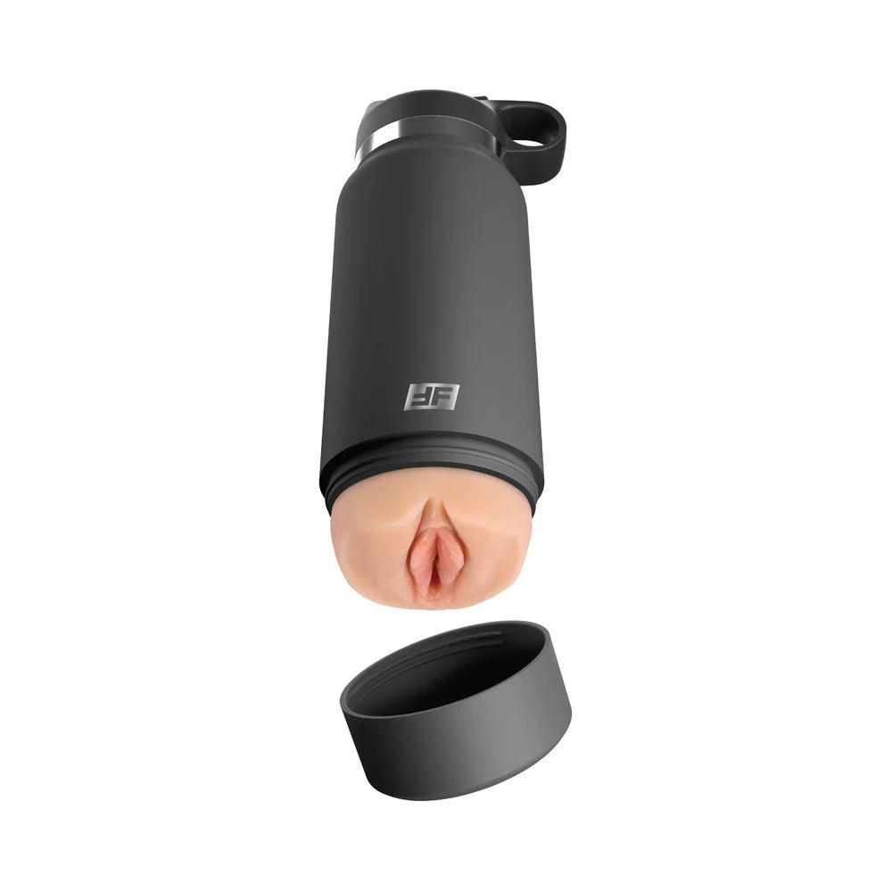 PDX Plus Fuck Flask Secret Delight Discreet Stroker Grey Bottle - Buy At Luxury Toy X - Free 3-Day Shipping