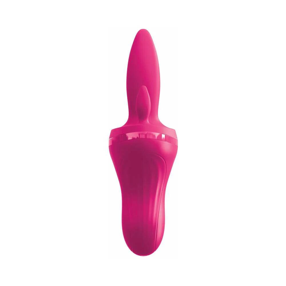 Pipedream 3Some Holey Trinity Triple Tongue Vibrator Rechargeable Silicone - Buy At Luxury Toy X - Free 3-Day Shipping