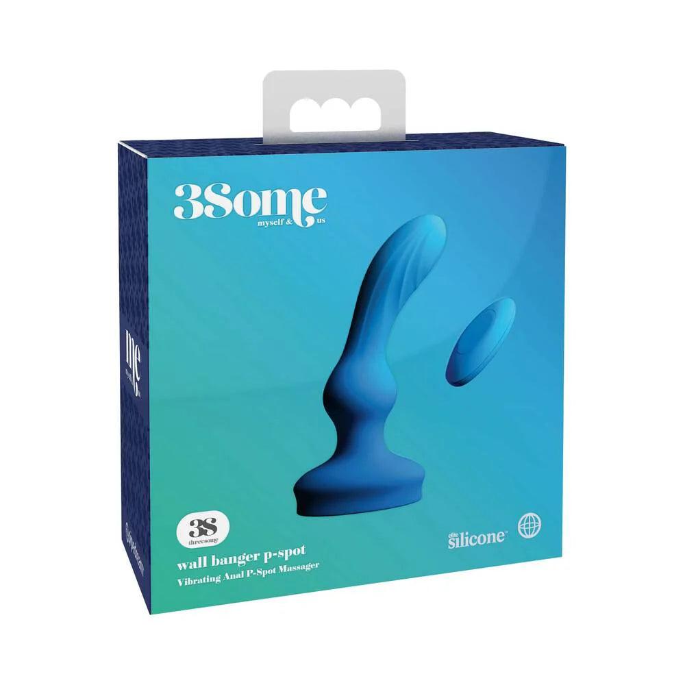 Pipedream 3Some Wall Banger P-Spot Vibrating Anal Massager - Buy At Luxury Toy X - Free 3-Day Shipping