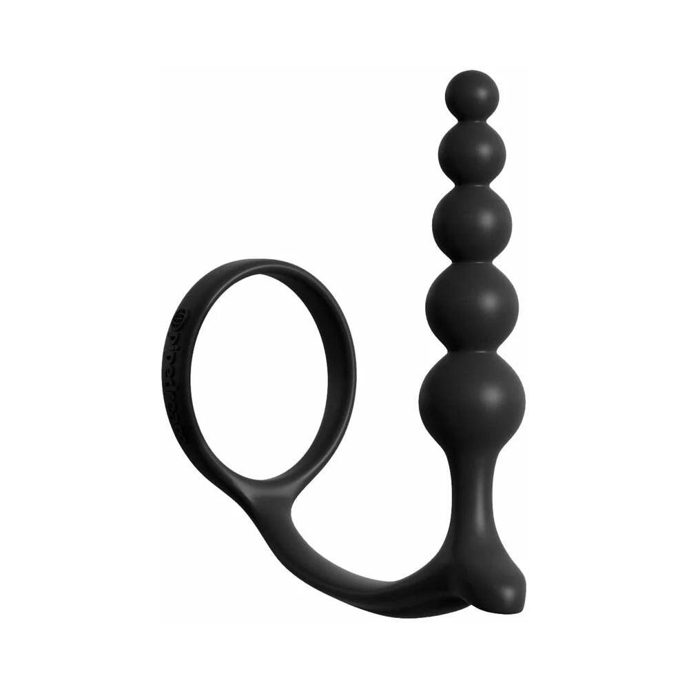 Pipedream Anal Fantasy Collection Silicone Ass-Gasm Cockring Anal Beads - Buy At Luxury Toy X - Free 3-Day Shipping