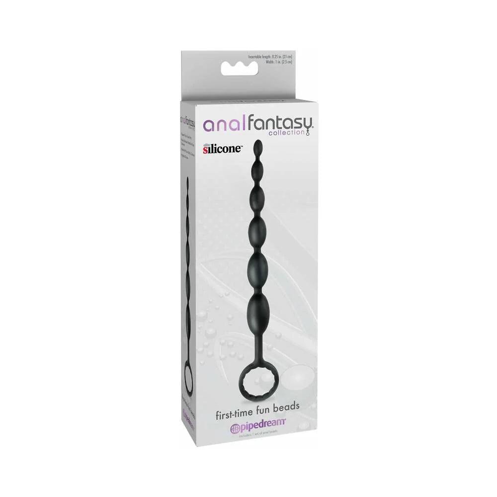 Pipedream Anal Fantasy Collection Silicone First-Time Fun Beads - Buy At Luxury Toy X - Free 3-Day Shipping