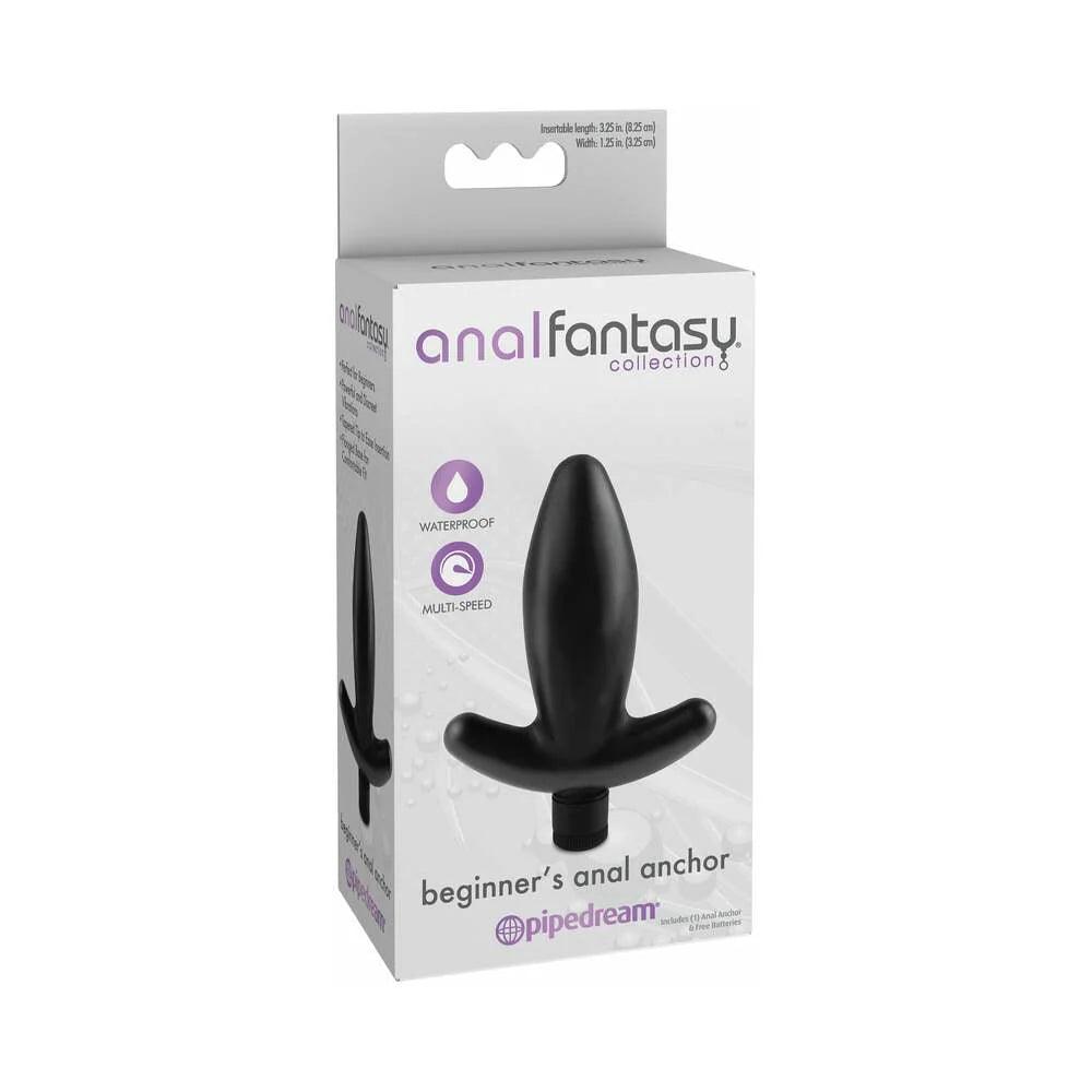 Pipedream Anal Fantasy Collection Vibrating Beginner's Anal Anchor - Buy At Luxury Toy X - Free 3-Day Shipping