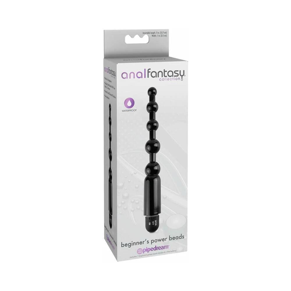 Pipedream Anal Fantasy Collection Vibrating Beginner's Power Beads - Buy At Luxury Toy X - Free 3-Day Shipping