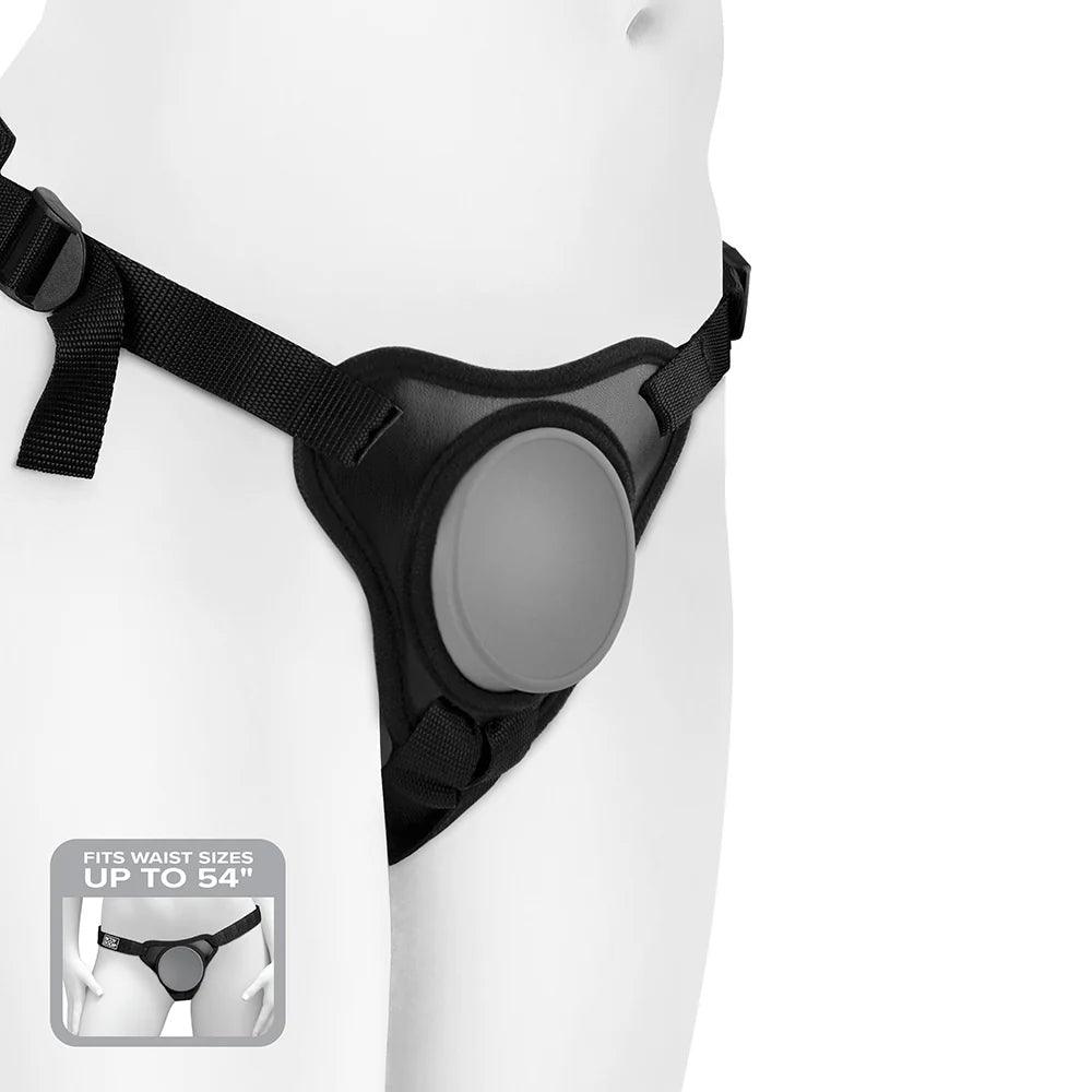 Pipedream Body Dock Elite Mini Silicone Strap-On Harness - Buy At Luxury Toy X - Free 3-Day Shipping