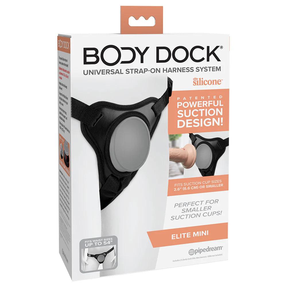 Pipedream Body Dock Elite Mini Silicone Strap-On Harness - Buy At Luxury Toy X - Free 3-Day Shipping