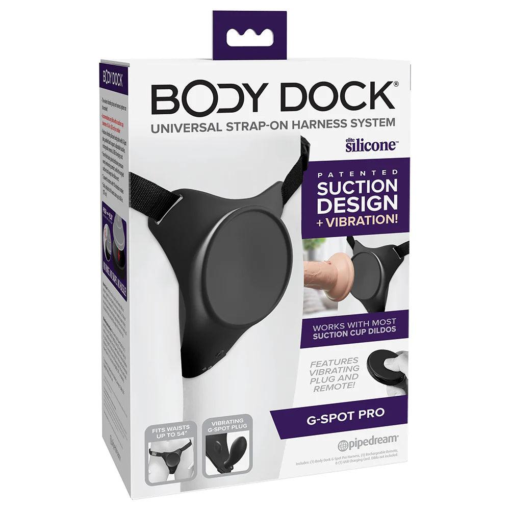 Pipedream Body Dock G-Spot Pro Vibrating Silicone Strap-On Harness - Buy At Luxury Toy X - Free 3-Day Shipping