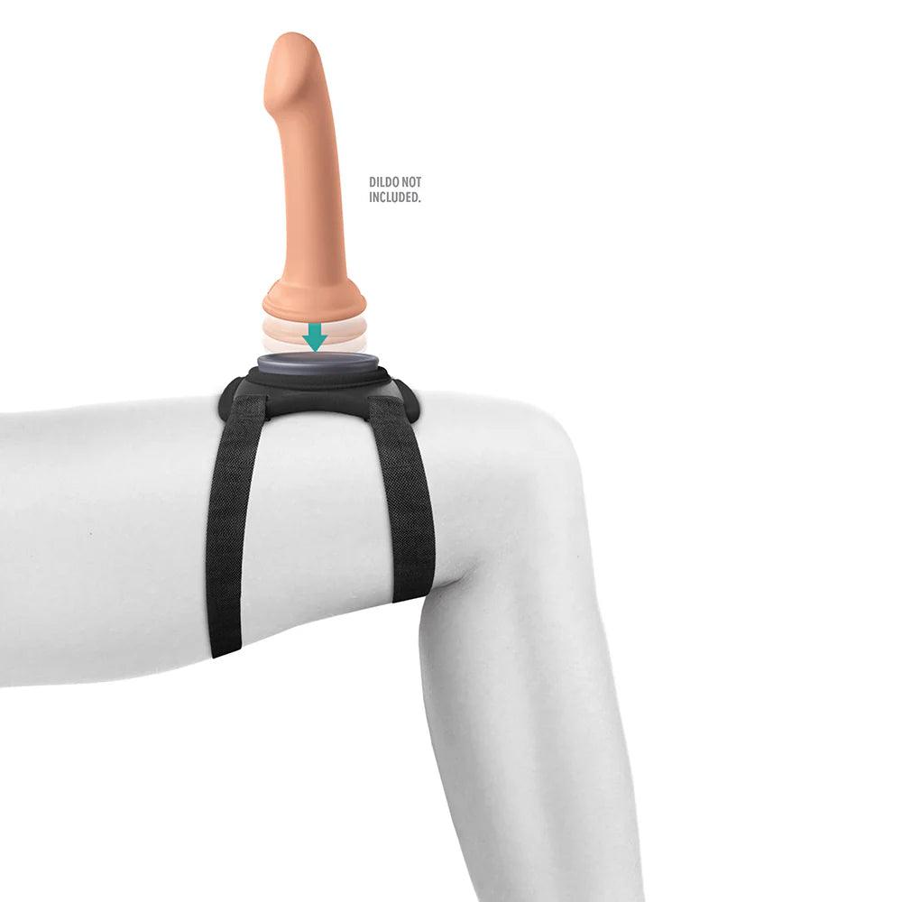 Pipedream Body Dock Lap Strap Silicone Strap-On Thigh Harness - Buy At Luxury Toy X - Free 3-Day Shipping