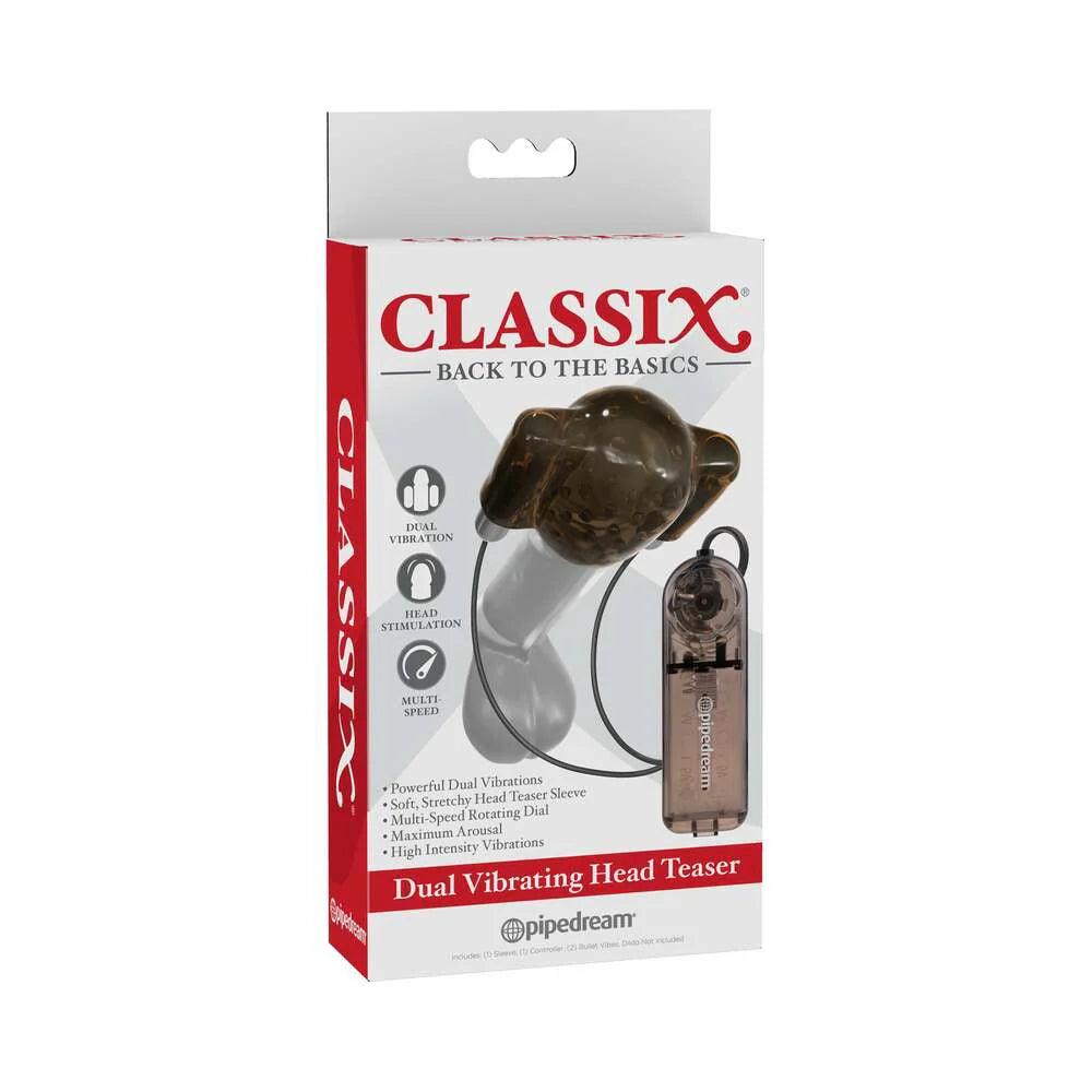 Pipedream Classix Dual Vibrating Head Teaser Glans Massager - Buy At Luxury Toy X - Free 3-Day Shipping