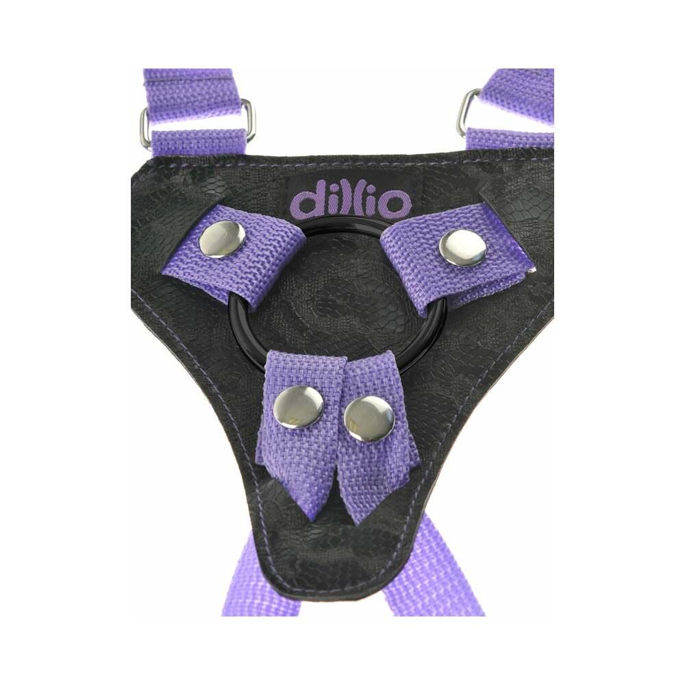 Pipedream Dillio Adjustable 7 in. Strap-On Suspender Harness Set - Buy At Luxury Toy X - Free 3-Day Shipping