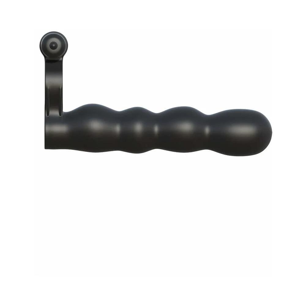 Pipedream Fantasy C-Ringz Posable Partner Double Penetrator Cock Ring with Bullet - Buy At Luxury Toy X - Free 3-Day Shipping