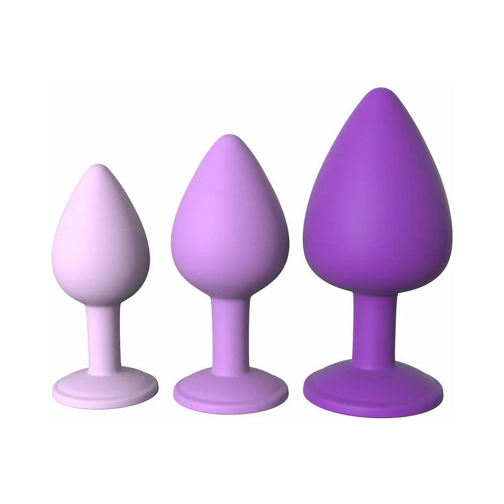 Pipedream Fantasy For Her 3-Piece Silicone Her Little Gems Trainer Plug Set - Buy At Luxury Toy X - Free 3-Day Shipping