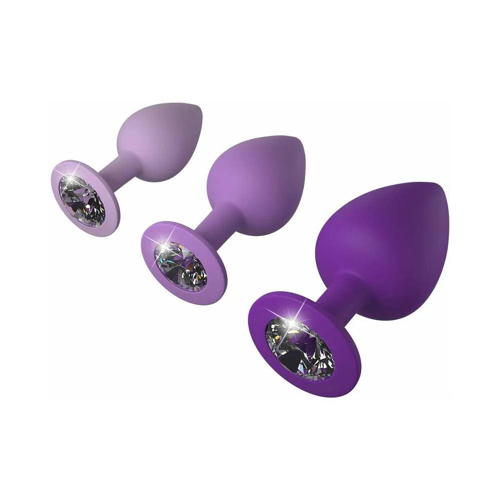 Pipedream Fantasy For Her 3-Piece Silicone Her Little Gems Trainer Plug Set - Buy At Luxury Toy X - Free 3-Day Shipping