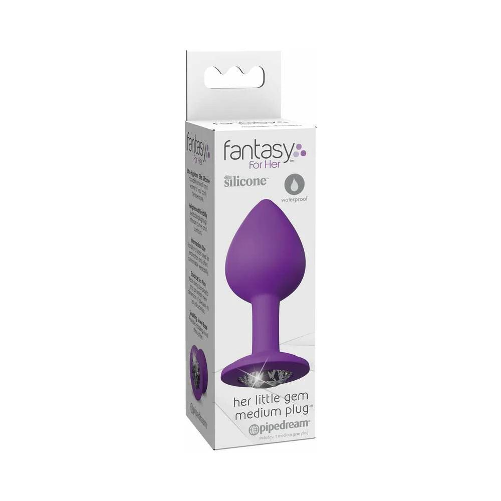 Pipedream Fantasy For Her Silicone Her Little Gem Plug - Buy At Luxury Toy X - Free 3-Day Shipping