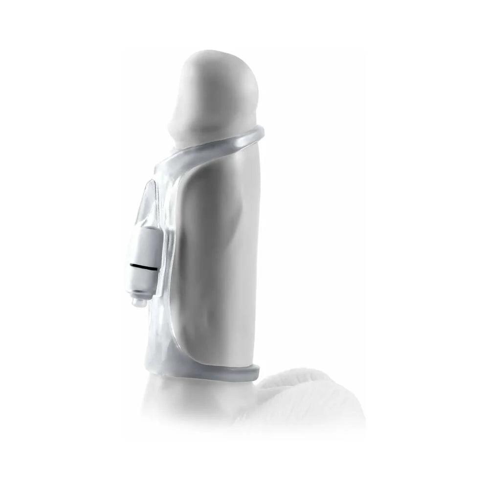 Pipedream Fantasy X-tensions Vibrating Cock Sling Clear - Buy At Luxury Toy X - Free 3-Day Shipping