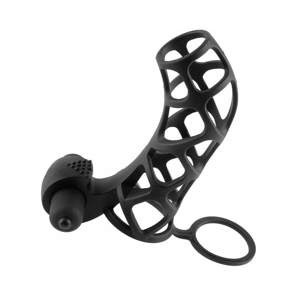 Pipedream Fantasy X-tensions Vibrating Extreme Silicone Power Cage - Buy At Luxury Toy X - Free 3-Day Shipping