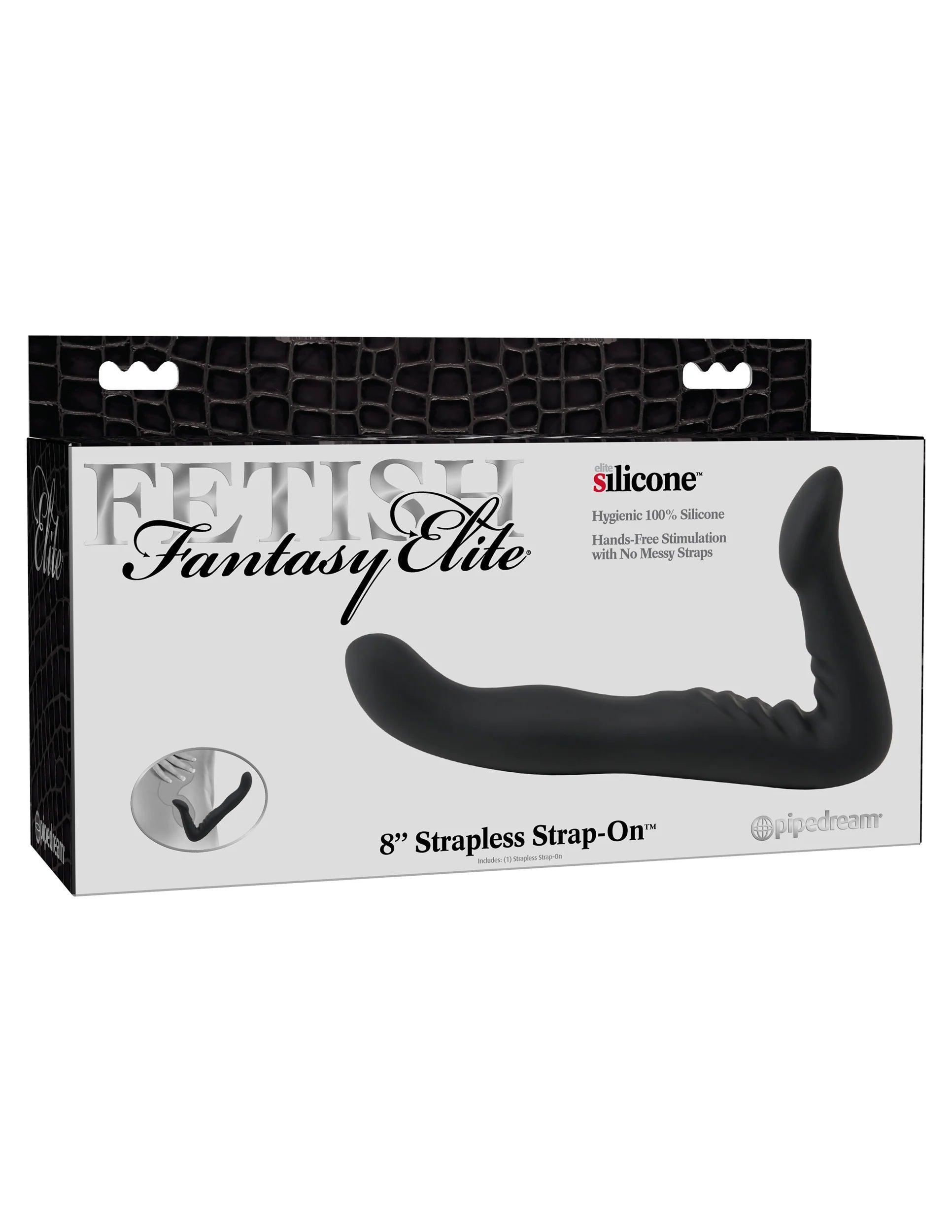 Pipedream Fetish Fantasy Elite 8 in. Silicone Strapless Strap-On - Buy At Luxury Toy X - Free 3-Day Shipping