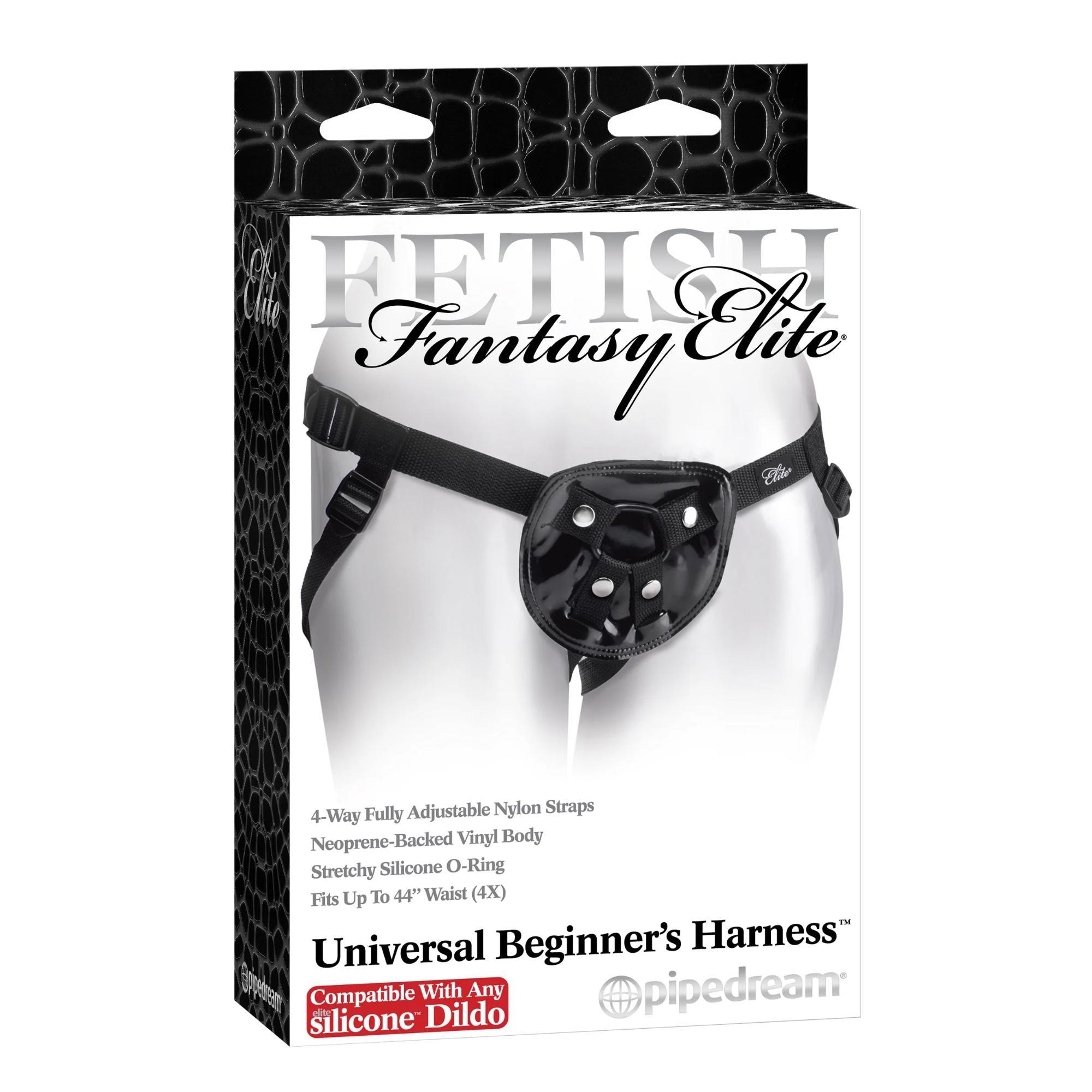 Pipedream Fetish Fantasy Elite Adjustable Universal Beginner's Harness - Buy At Luxury Toy X - Free 3-Day Shipping