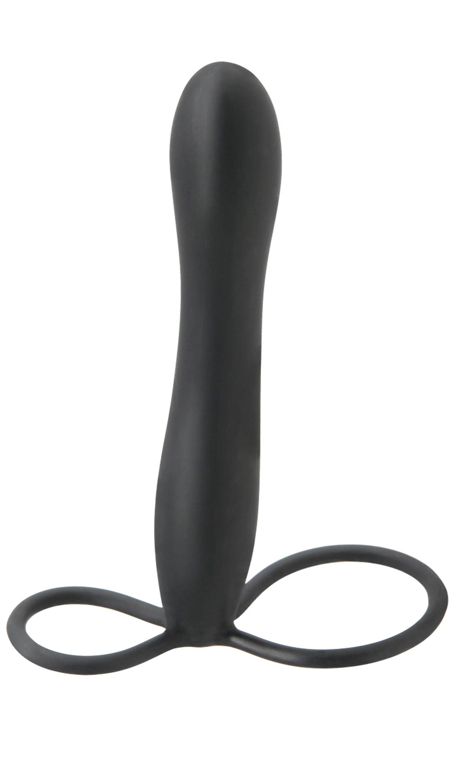 Pipedream Fetish Fantasy Elite Double Trouble 6 in. Silicone Dual-Entry Strap-On Dildo - Buy At Luxury Toy X - Free 3-Day Shipping