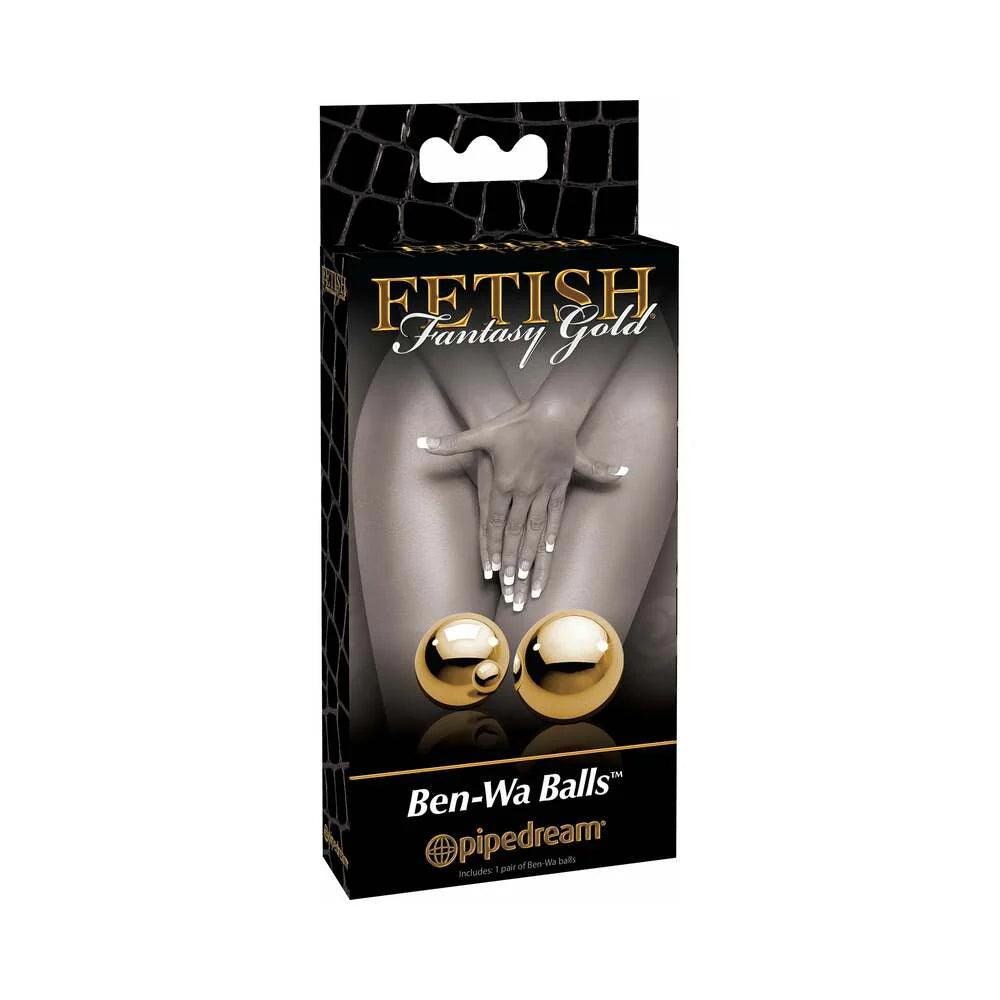 Pipedream Fetish Fantasy Gold Ben Wa Balls - Buy At Luxury Toy X - Free 3-Day Shipping