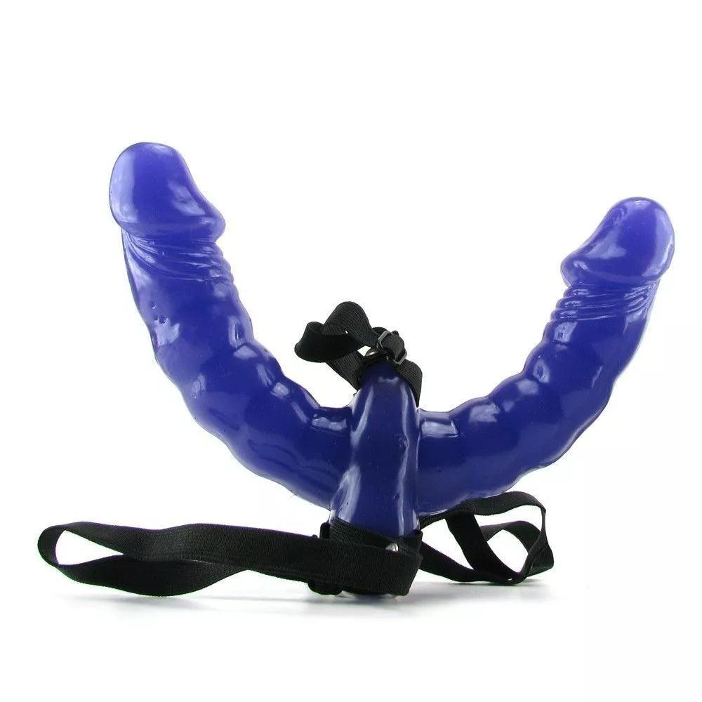 Pipedream Fetish Fantasy Series Double Delight Strap-On With 6 in. Dual-Ended Dildo - Buy At Luxury Toy X - Free 3-Day Shipping