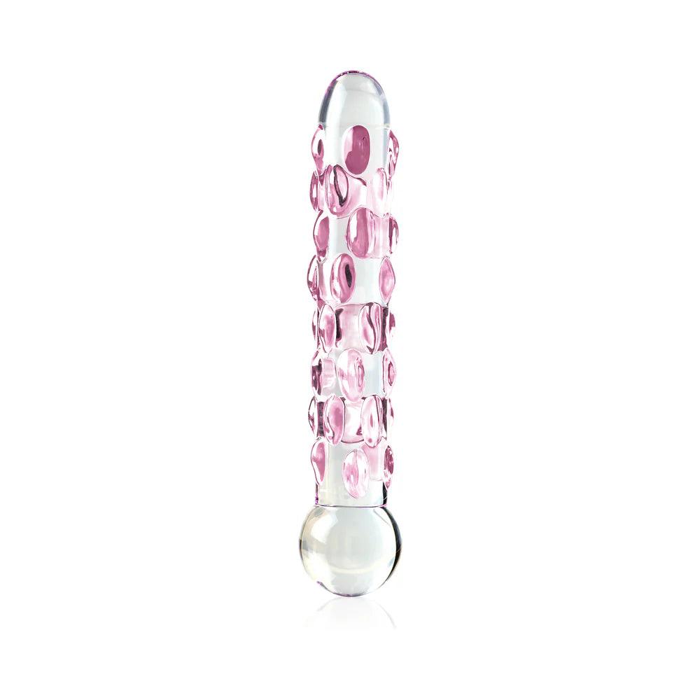 Pipedream Icicles No. 7 Textured 7 in. Glass Dildo - Buy At Luxury Toy X - Free 3-Day Shipping