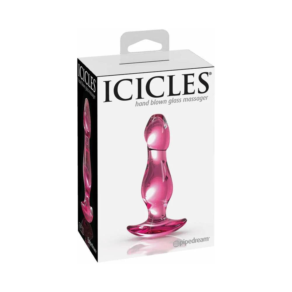 Pipedream Icicles No. 73 Glass Anal Plug - Buy At Luxury Toy X - Free 3-Day Shipping