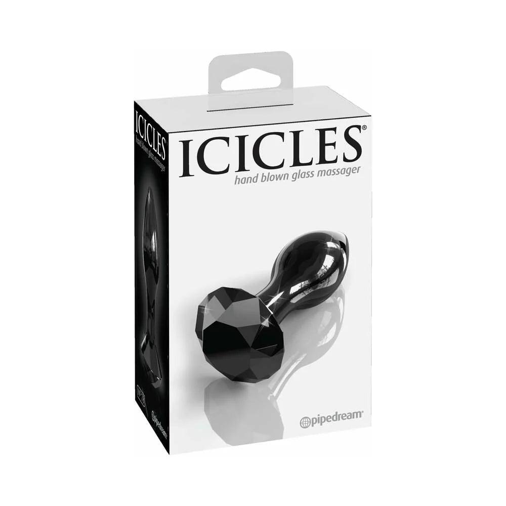 Pipedream Icicles No. 78 Glass Anal Plug With Faceted Base - Buy At Luxury Toy X - Free 3-Day Shipping