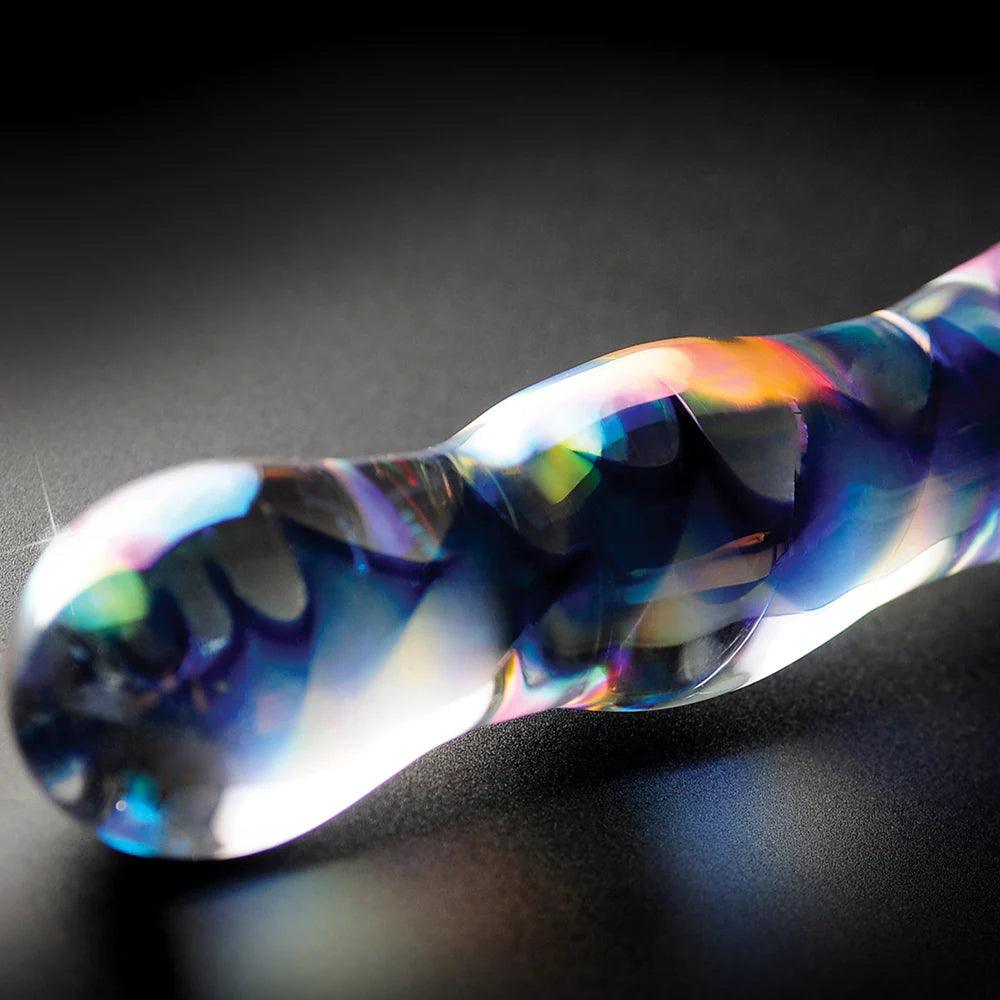 Pipedream Icicles No. 8 Wavy 7 in. Glass Dildo - Buy At Luxury Toy X - Free 3-Day Shipping