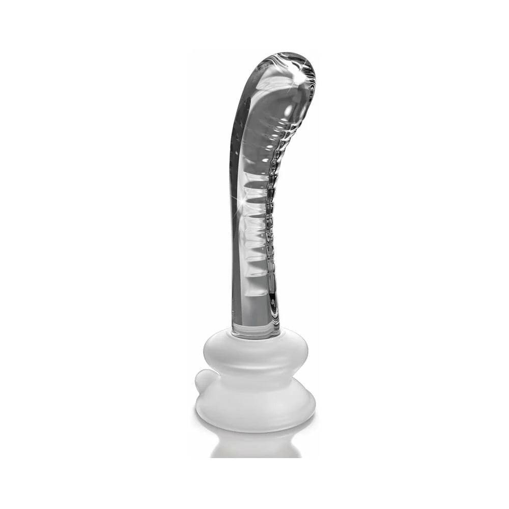 Pipedream Icicles No. 88 Curved Glass G-Spot Massager With Suction Cup - Buy At Luxury Toy X - Free 3-Day Shipping