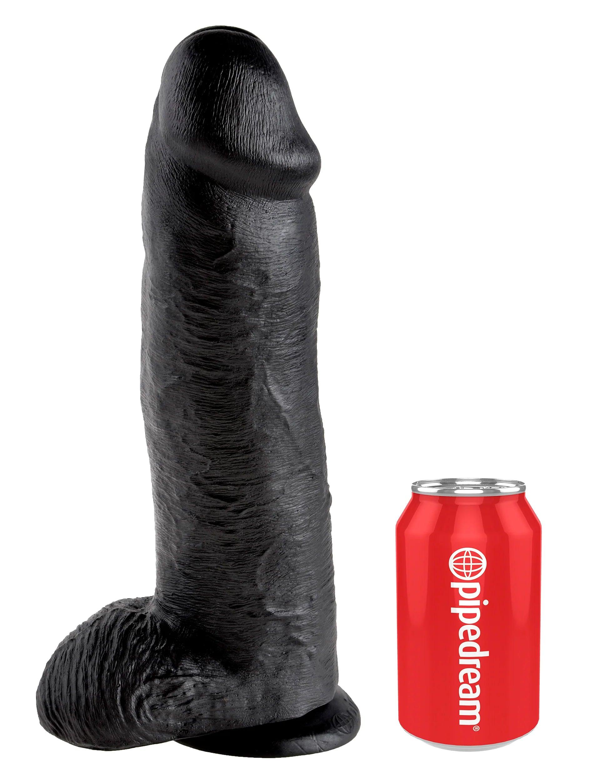 Pipedream King Cock 12 in. Cock With Balls Realistic Suction Cup Dildo - Buy At Luxury Toy X - Free 3-Day Shipping