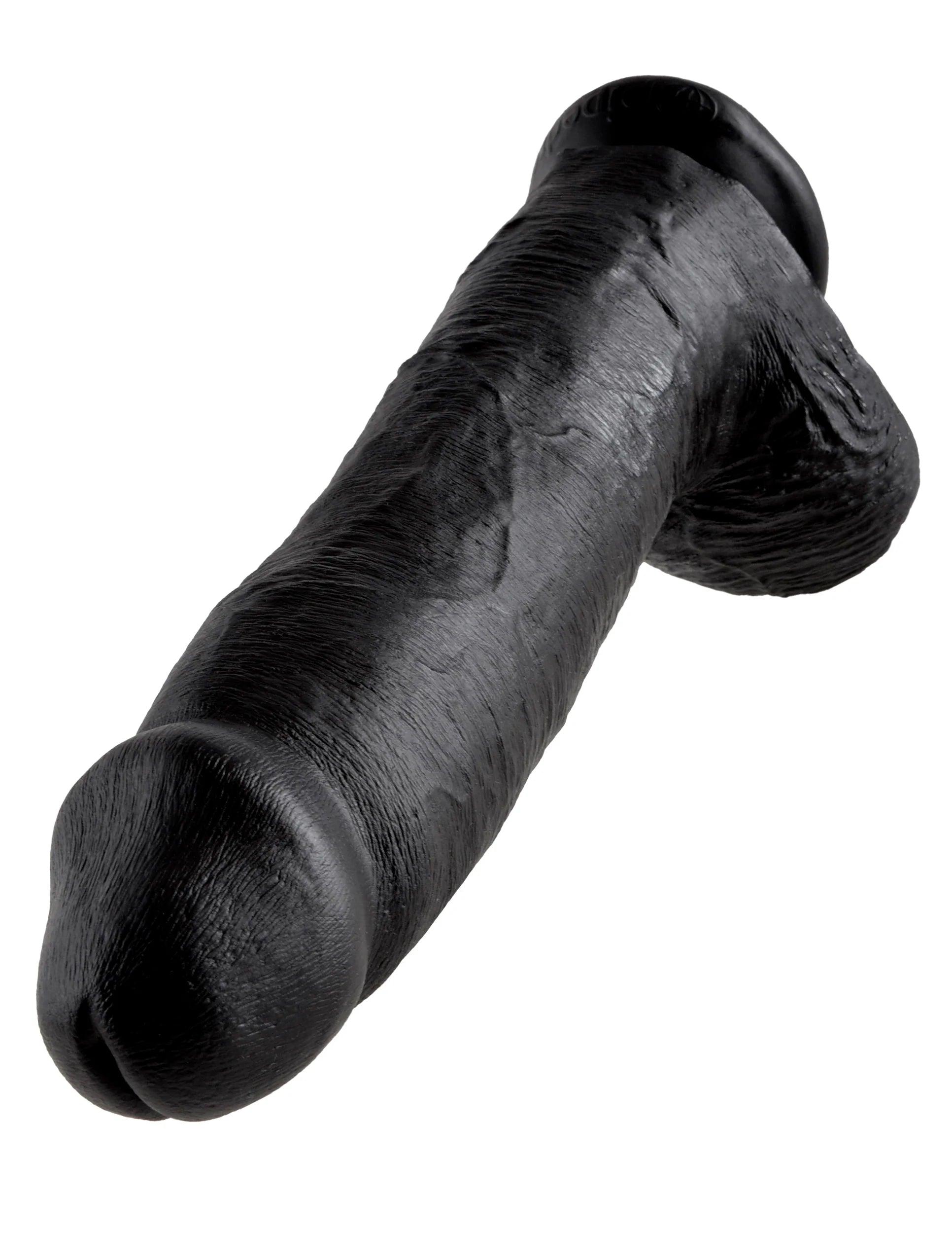 Pipedream King Cock 12 in. Cock With Balls Realistic Suction Cup Dildo - Buy At Luxury Toy X - Free 3-Day Shipping