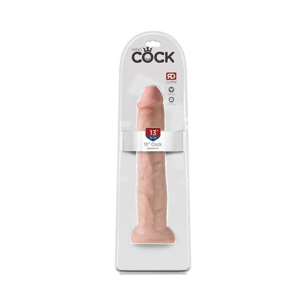 Pipedream King Cock 13 in. Cock Realistic Dildo With Suction Cup - Buy At Luxury Toy X - Free 3-Day Shipping