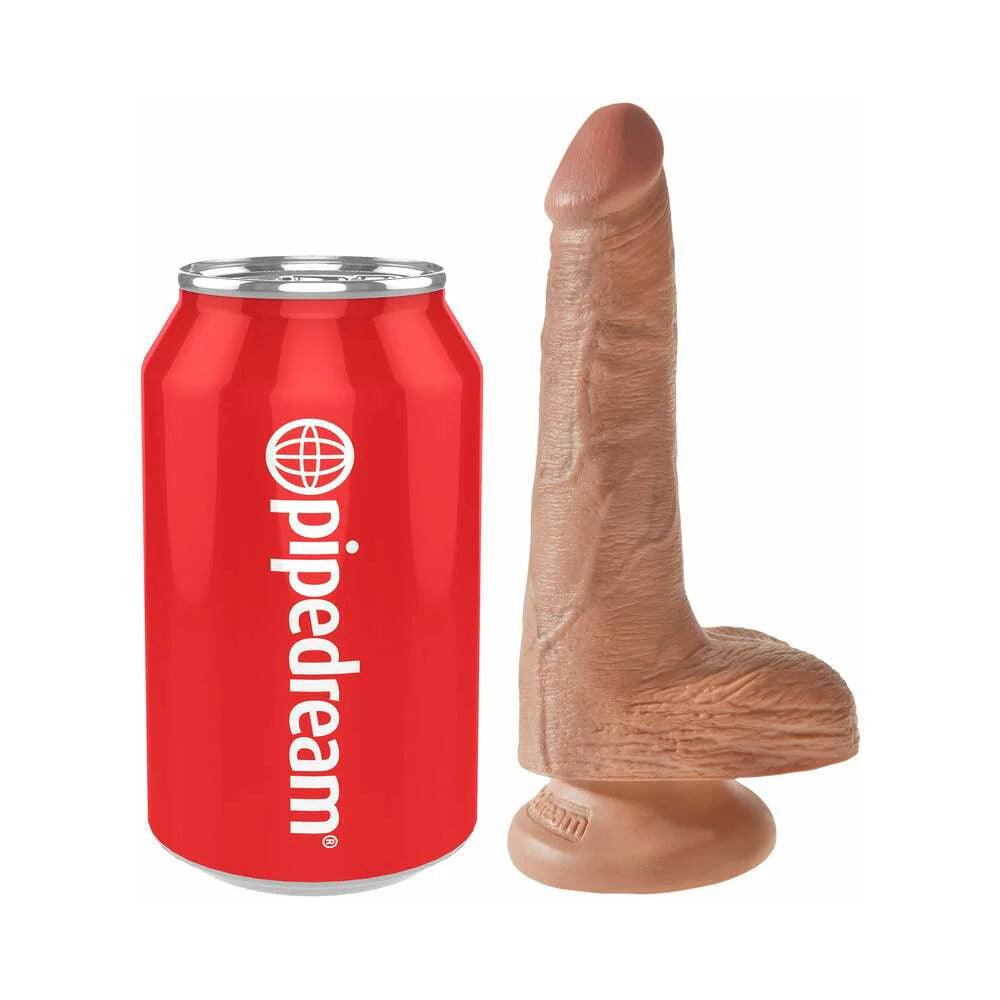 Pipedream King Cock 6 in. Cock With Balls Realistic Suction Cup Dildo - Buy At Luxury Toy X - Free 3-Day Shipping