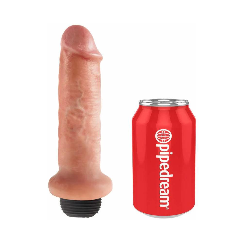 Pipedream King Cock 6 in. Squirting Cock Realistic Dildo - Buy At Luxury Toy X - Free 3-Day Shipping