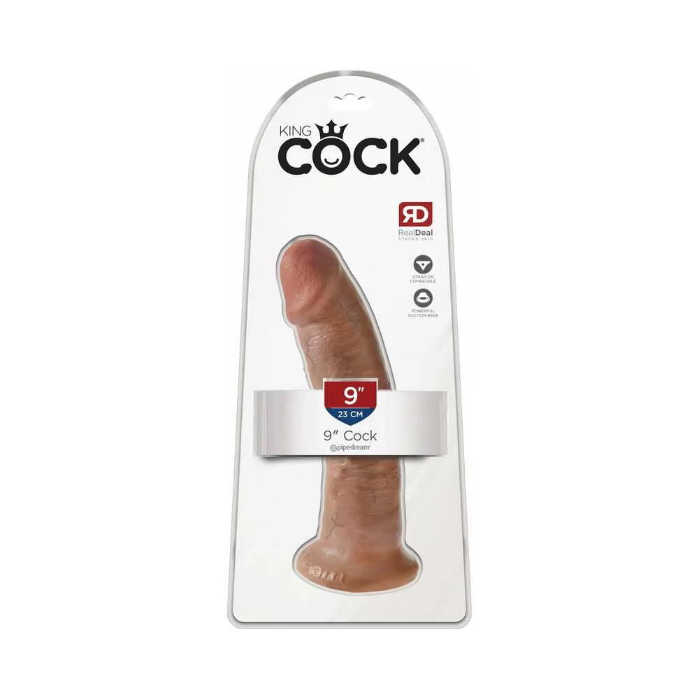 Pipedream King Cock 9 in. Cock Realistic Dildo With Suction Cup - Buy At Luxury Toy X - Free 3-Day Shipping